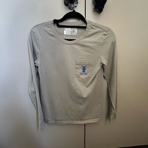 Dutch Bros Gray Long Sleeve Top